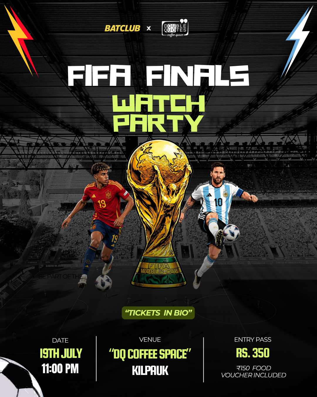 FIFA Finals Watch Party